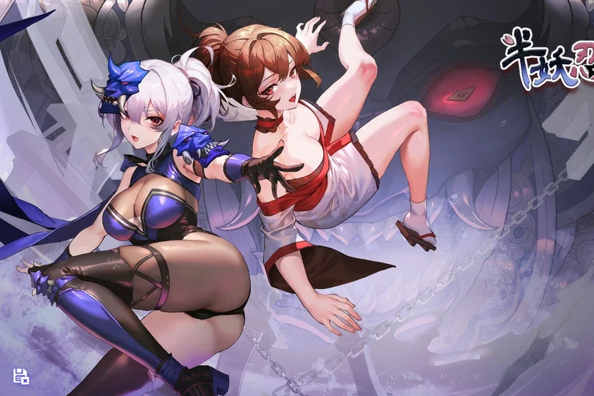 【神作卡牌SLG全动态全CV】半妖忍少女 官中步兵 joi模拟器玩-大壮社区