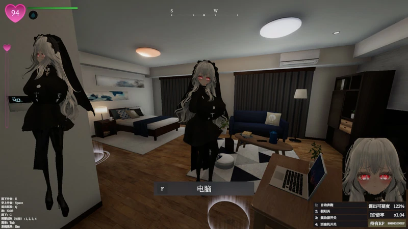 【3D动态】塞雷卡v1.11-为了不被发现穿着果大衣的塞雷卡 官中 步-大壮社区